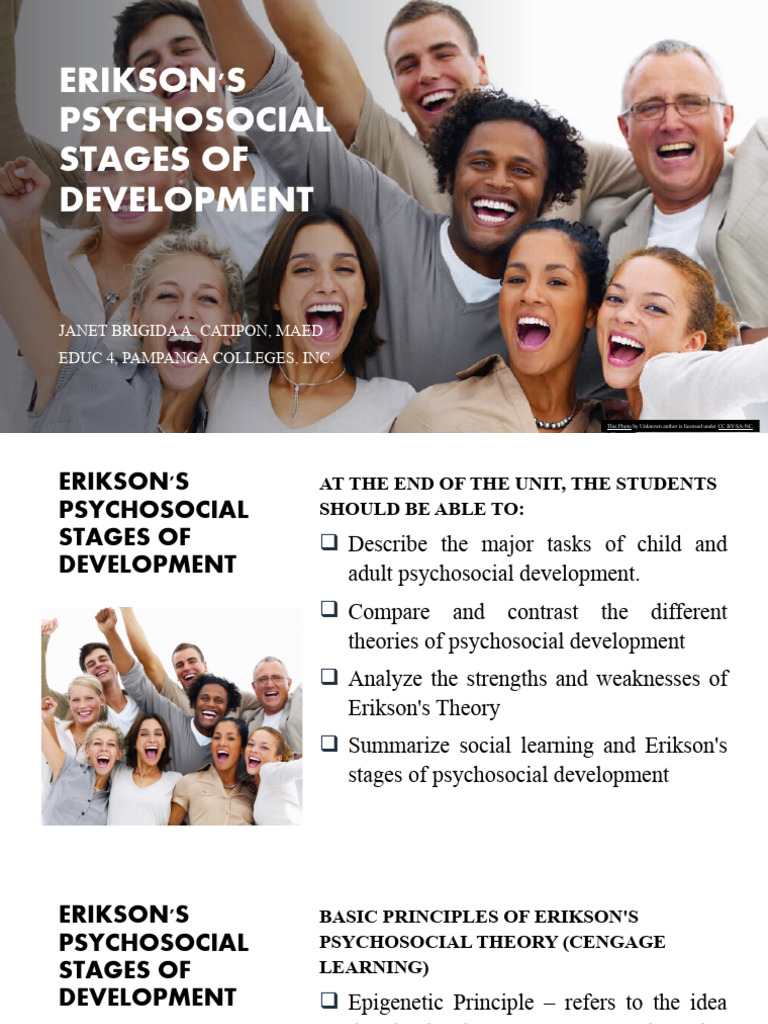Erik Erikson S Stages Of Psychosocial Development Download Free Pdf