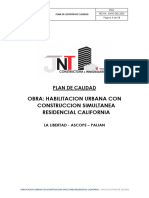 Plan de Gestion de Calidad