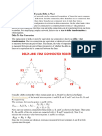 NA Unit-III (A) Star-Delta Transfermation