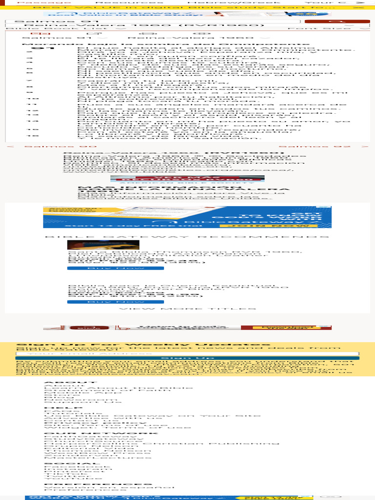 Image Result For Salmos Rvr Morando Bajo La Sombra Del Omnipotente Bible Gateway