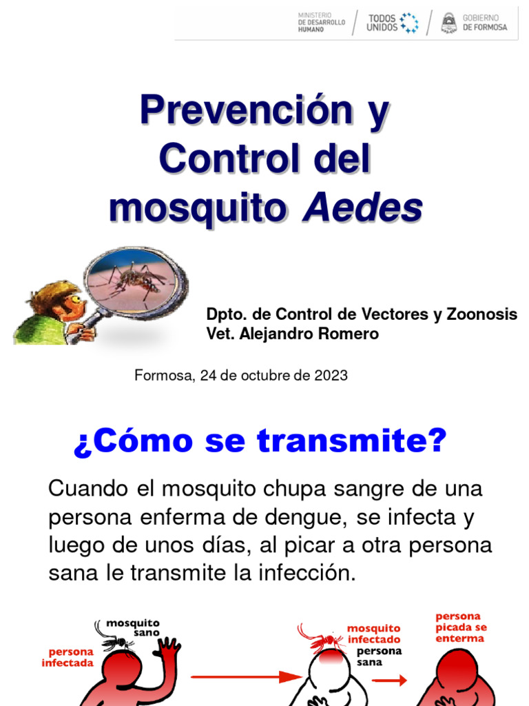 Control del mosquito Aedes aegypti | PDF | Mosquito | Insectos y humanos