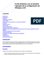 Asignación Del VLAN Dinámico Con El Servidor de RADIUS y El Ejemplo de La Configuración de Controlador Del Wireless LAN