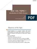 ACC 125 - Topic 1 - INTRODUCTION TO PUBLIC SYSTEM.1