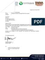 Surat Undangan Presentasi Teknologi Struktur Dan Investasi