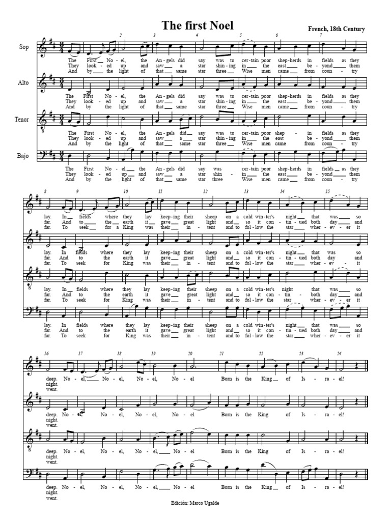 The First Noel PDF
