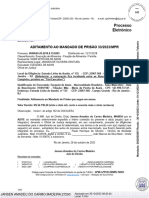 Aditamento Ao Mandado de Prisão 33/2023/Mpr: Processo Eletrônico