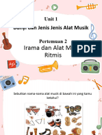 Bunyi Dan Jenis Jenis Alat Musik: Unit 1