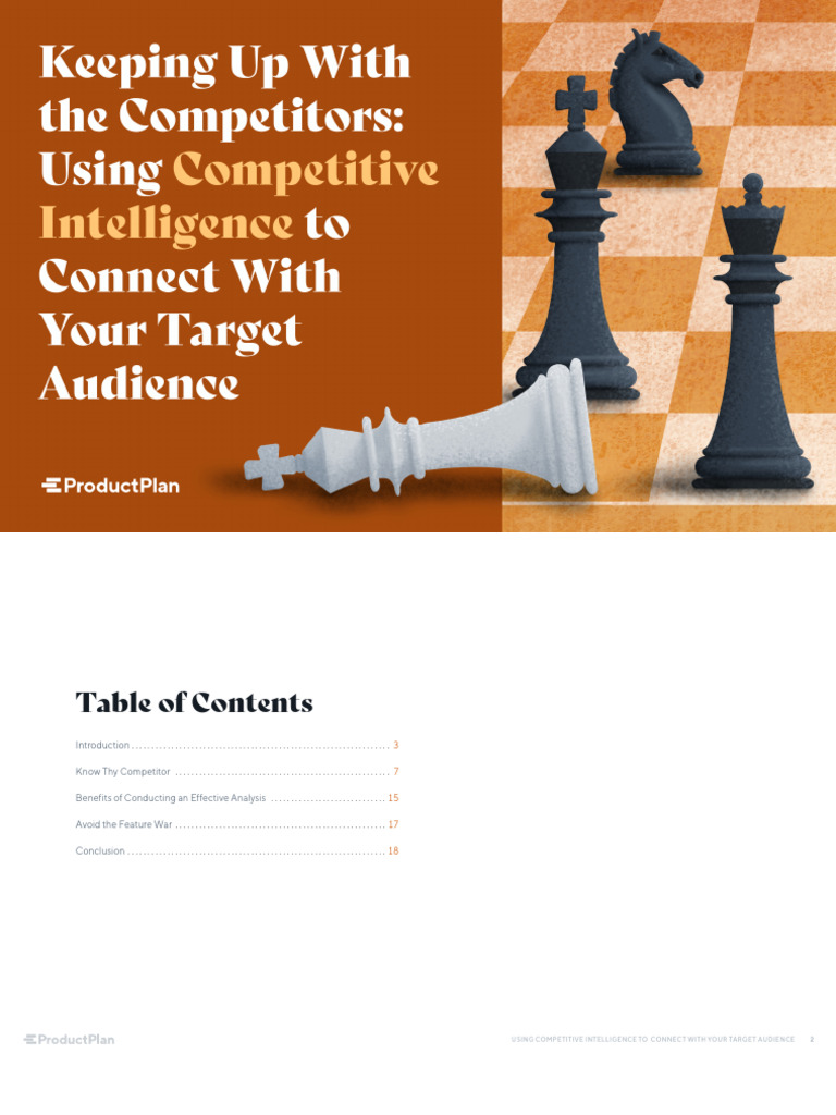 Competitive Intelligence | PDF
