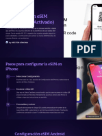 Configuracion eSIM Iphone Wifi Activado