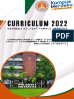 Communication Science Program Curriculum 2022