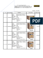 Pricelist Gambar Daichiban Brankas Digital 1 April 2022 Rev 1 HJ