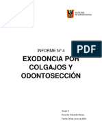 Informe CX Grupo 5 - Exodoncia Por Colgajos y Odontoseccion