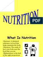 Nutrition Powerpoint