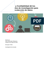 Validez y Confiabilidad Dé Los Instrumentos de Investigación para La Recolección de Datos