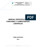 Manual Específico de Funciones y de Competencias Laborales Oki