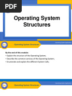 Chapter 3 - Operating System Structures