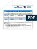 Calendario Tup 2024