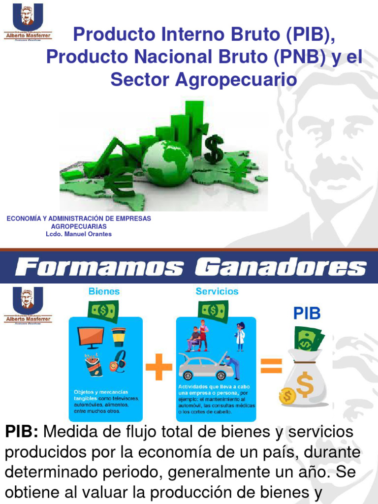 Clase 5. Producto Interno Bruto (PIB), Producto Nacional Bruto