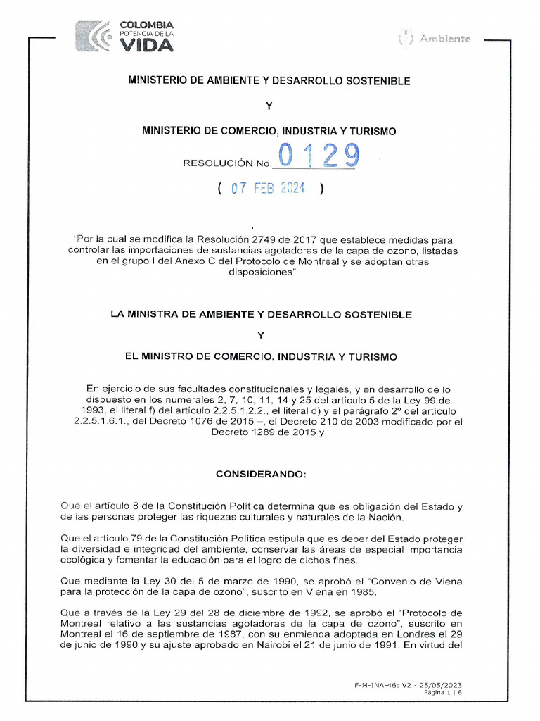Resolución 129 de 2014 - PM Anexo C - Grupo I | PDF