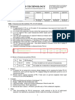 Transmission Recondition WL-04 (Overhaul)