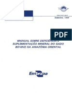 Manual Sobre Deficiencia e Suplementaçao Mineral - 199809