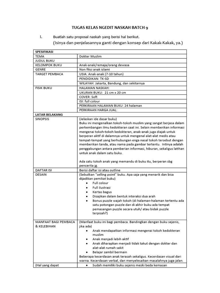 Edit Naskah | PDF