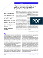 A Functional Magnetic Resonance Imaging Study of Social Cognition in Schizophrenia During An Acute Episode and After Recovery