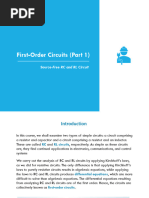 DC CIRCUITS - First Order Circuits (Part 1)