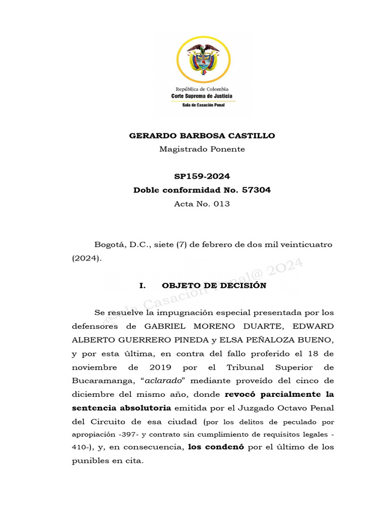 Leer Sentencia. Perfecto | PDF | Sentencia (ley) | Estatuto de limitaciones