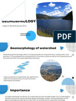Class 4 - Watershed Geomorphology