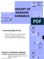 Lesson 1 Concepts of Random Variables