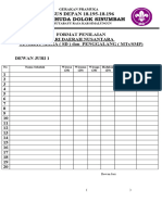 Format Penilaian Perlombaan Pramuka