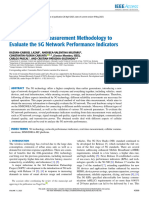 Real-Time Data Measurement Methodology To Evaluate The 5G Network Performance Indicators