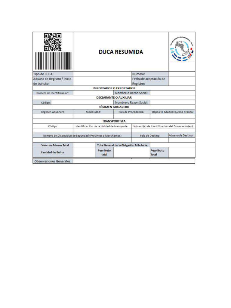 Formato Duca Resumida | PDF