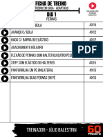 Treino em Casa 01 - Feminino