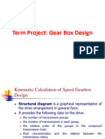 Term Project - Gear Box Design