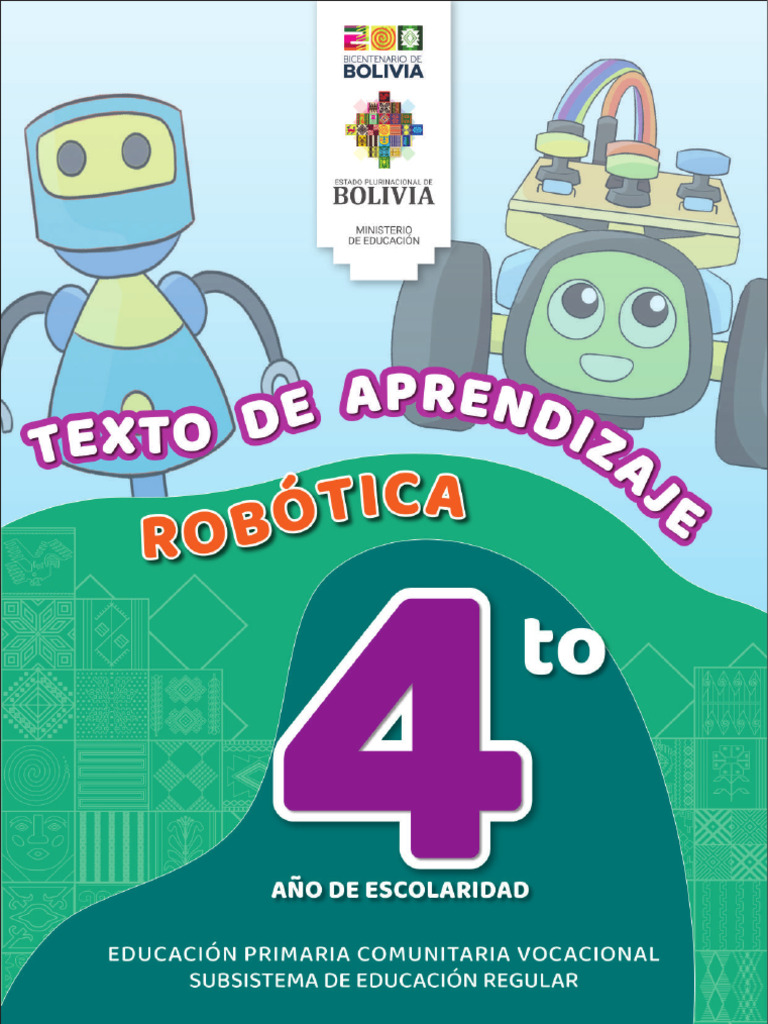Robótica para 4to de Primaria | PDF | Robot | Robótica