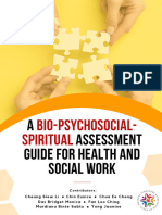 A Bio Psychosocial Spiritual Assessment Guide For Health and Social Work