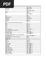 FactSet Excel Hotkeys Guide | PDF | Spreadsheet | Microsoft Excel