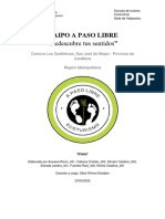 7 - Informe Proyecto Ecoturístico - MAIPO A PASO LIBRE