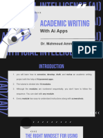 Academic Writing With Ai Apps