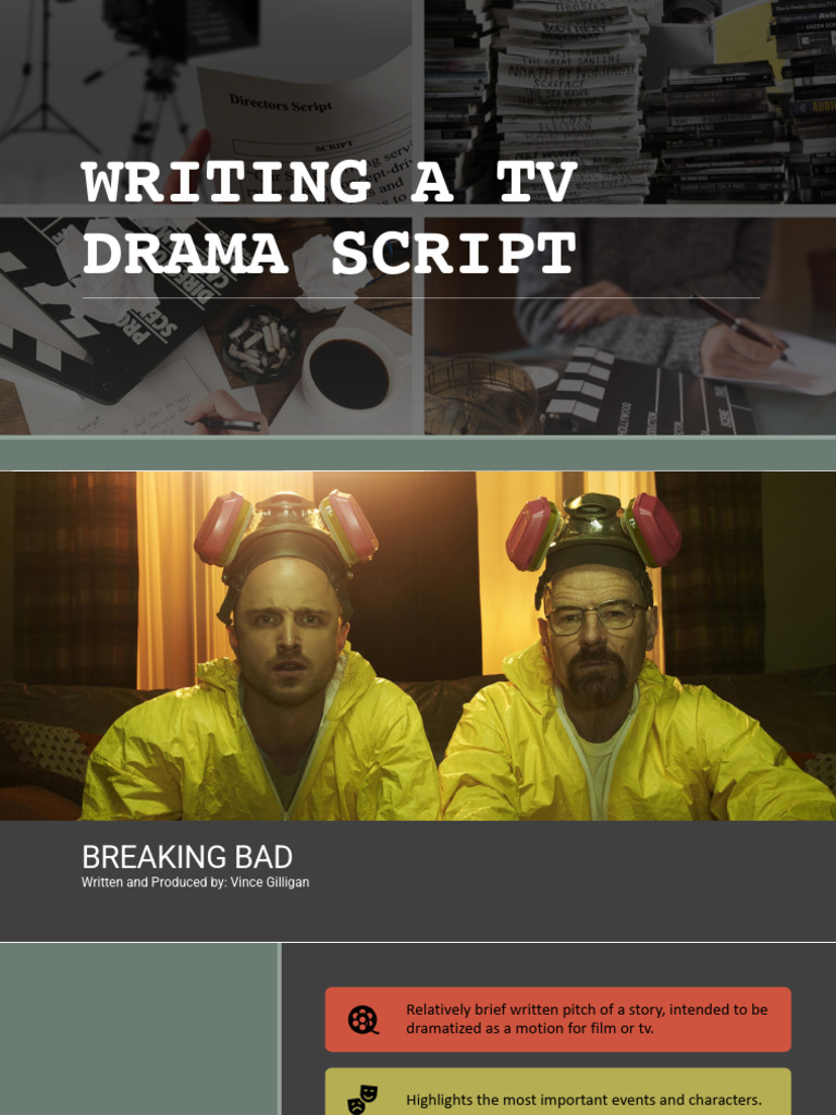 Writing a TV Drama Script Guide | PDF | Plot (Narrative)