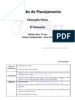 Sugestão de Planejamento Pedagógico - 2º Bimestre - 7º Ano