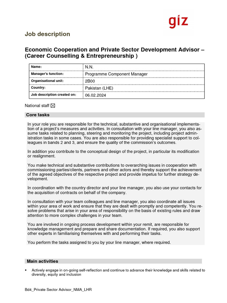 5118731Bd4 - Economic Cooperation and Private Sector Development ...