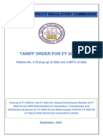 Tariff Order 2023-24