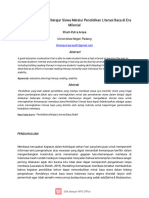 Tugas Pert 12 Artikel Sosiologi Pendidikan - Ilham Putra Arsya 19329017