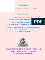 Information Brochure: OJEE-2023