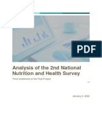 Analysis of The 2nd National Nutrition and Health Survey