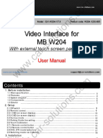 MB Video Interface User