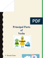 Principal Parts and Tenses of The Verbs